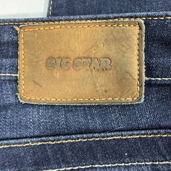 Big Star Jeans Womens 32R Mid Rise Dark Wash - Picture 7 of 7